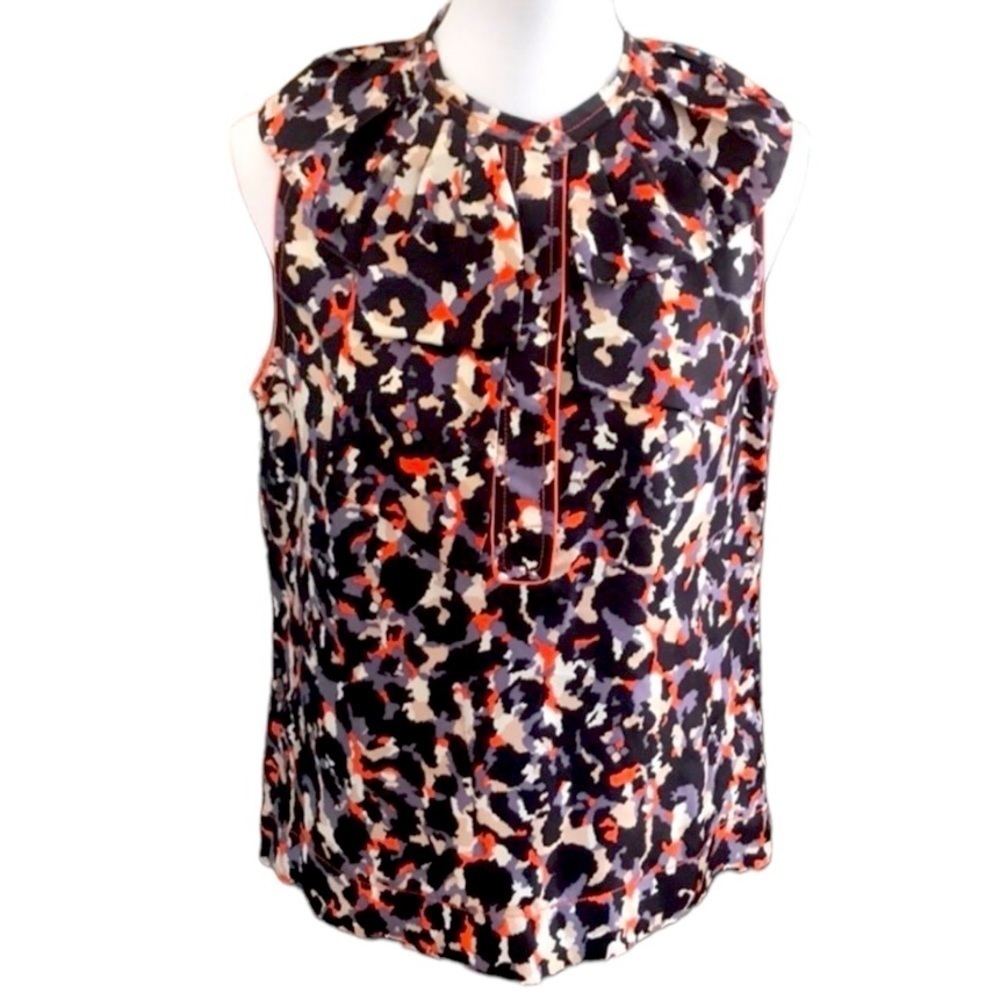 BCBGMAXAZRIA Silk Top Size Medium